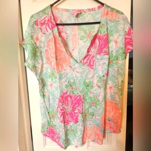 Lilly Pulitzer short sleeve top